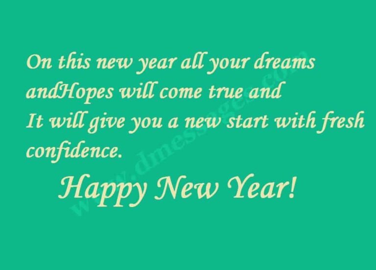 260 *Best* Happy New Year Text Messages for 2025 New Year Message