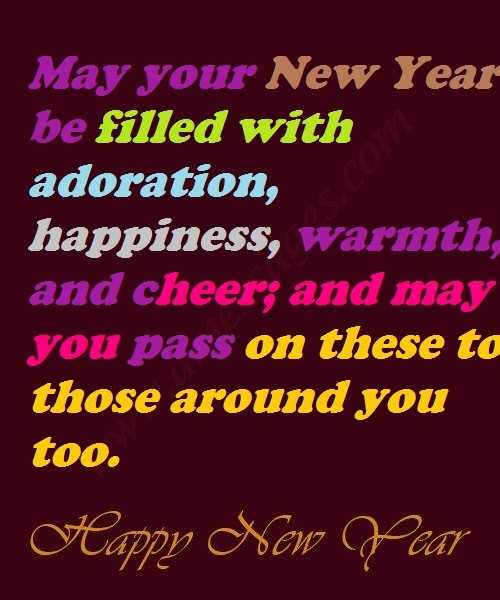 New year wishes for loved one - Dmessages