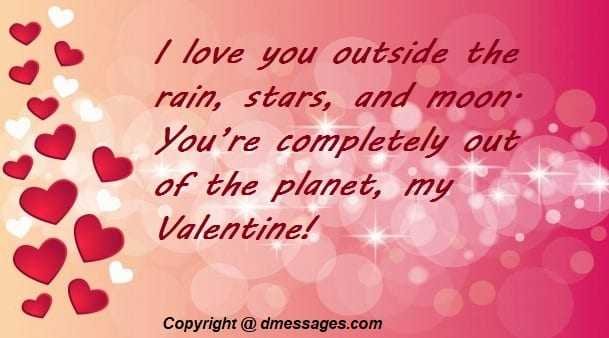 Valentine day love messages