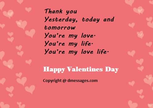 Valentines day love messages for him Valentines day love messages for him