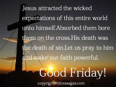 happy good friday status