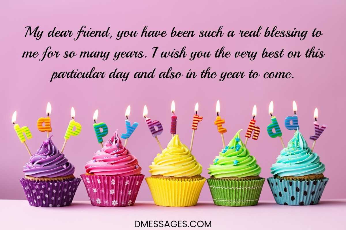 110+ Happy Birthday Messages for Friend - Birthday Messages for Friends