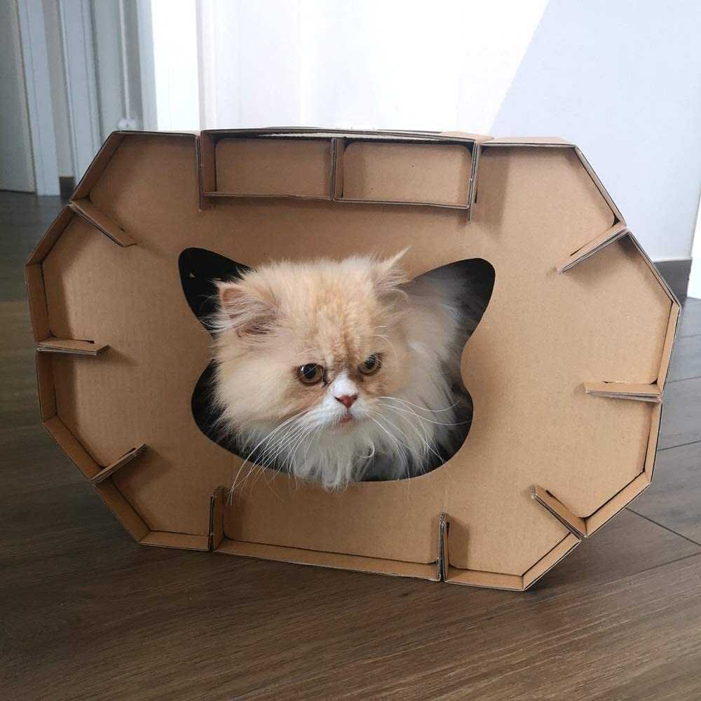 Croci Cardboard Cat Scraper House