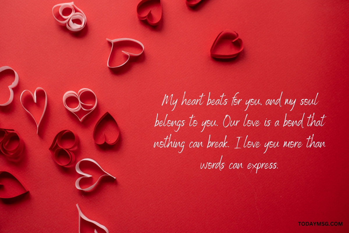 love messages for him