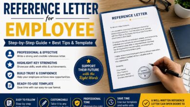 How to write a reference letter for an employee — professional employee reference letter templates